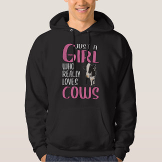 Frauen geben nur ein Mädchen, das Kühe wirklich Li Hoodie
