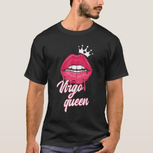 Frauen Geburtstag Jungfrau Königin Virgo Zodiac-Ze T-Shirt
