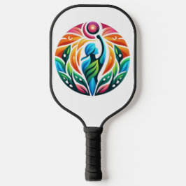 Frauen geeint pickleball schläger