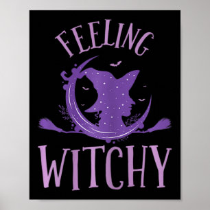 Frauen Gefühl Witchy Poster