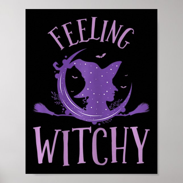 Frauen Gefühl Witchy Poster (Vorne)