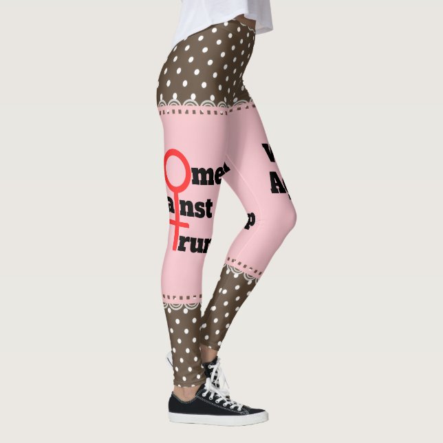 Frauen gegen Trump-Leggings Leggings (Rechts)