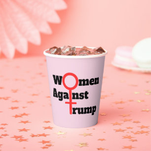 Frauen gegen Trump Paper Cup Pappbecher