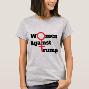 Frauen gegen Trump-T - Shirt