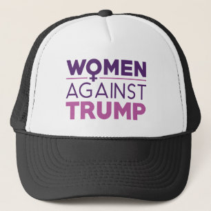 Frauen gegen Trump Truckerkappe
