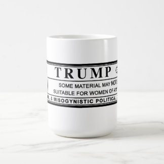 Frauen gegen Trump-Warnschild Tasse