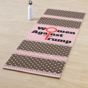 Frauen gegen Trump Yoga Mat Yogamatte