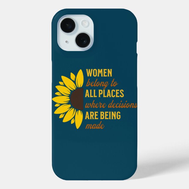 Frauen gehören zu allen Orten iPhone / iPad Fall Case-Mate iPhone Hülle (Rückseite)