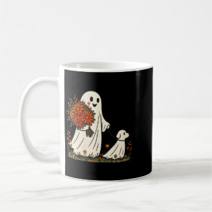 Frauen Geister gehender Hund Gruseliger lustiger H Kaffeetasse