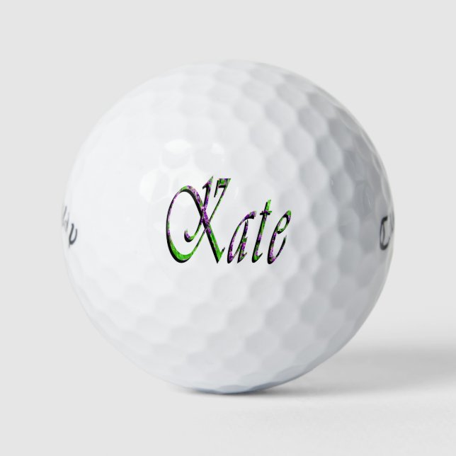 Frauen genannt Kate, Golfball (Vorderseite)