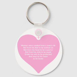 Frauen geschaffen schlüsselanhänger