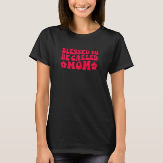 Frauen Gesegnet Mutter Genannt Zu Werden Vintage T-Shirt