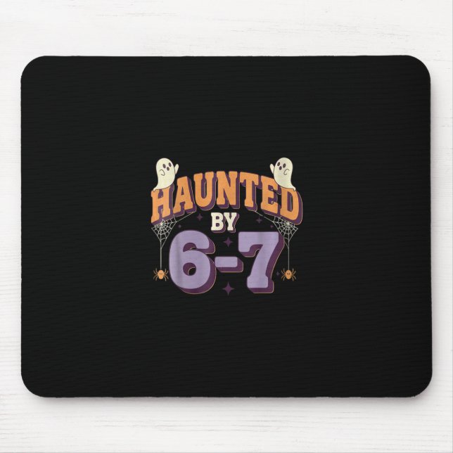 Frauen Gespenstische 67 Six Seven Meme  Mousepad (Vorne)