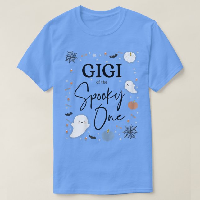 Frauen Gigi von der Spooky One Birthday Blue T-Shirt (Design vorne)