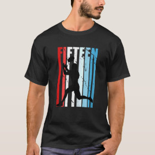 Frauen Girls American Football 15. Geburtstag Fußb T-Shirt