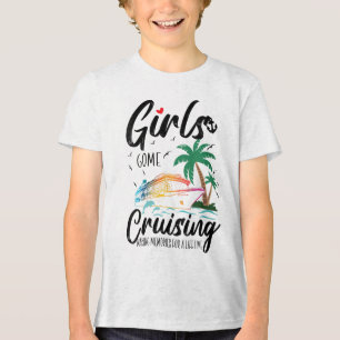 Frauen Girls Gone Cruaking Erinnerungen für eine L Tri-Blend Shirt