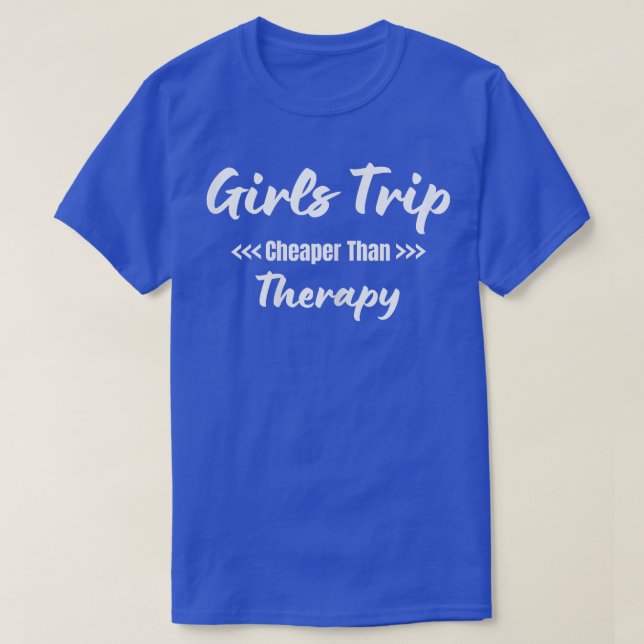 Frauen Girls Trip 2022 Therapy Reise Vacat T-Shirt (Design vorne)