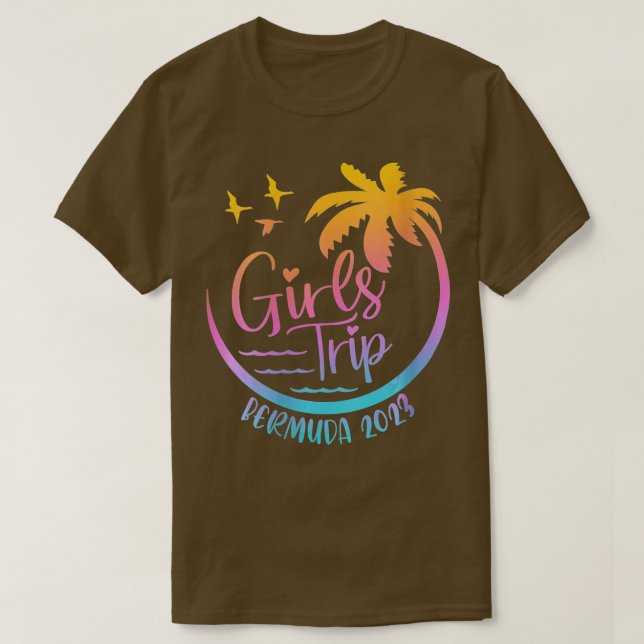 Frauen Girls Trip 2023 Bermuda Sommerurlaub Bea T-Shirt (Design vorne)