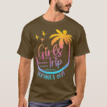 Frauen Girls Trip 2023 Bermuda Sommerurlaub Bea T-Shirt<br><div class="desc">Womens Girls Trip 2023 Bermuda Sommerferien Strand Matching Women VNeck .</div>