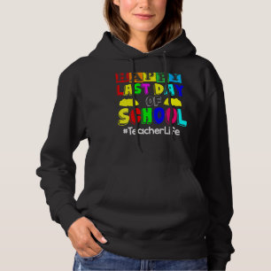Frauen glücklich am letzten Schultag Hoodie