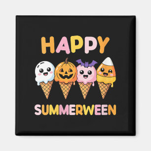 Frauen Glücklicher Sommer Halloween Sommer Hallowe Magnet