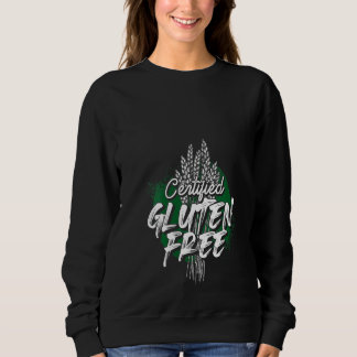 Frauen glutenfrei zertifiziert sweatshirt