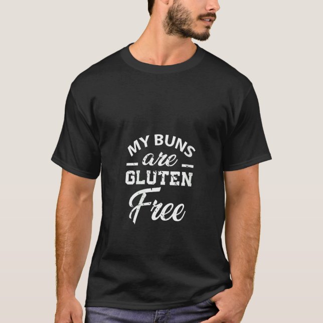 Frauen glutenfreie Ernährung Funny Gluten Free T-Shirt (Vorderseite)