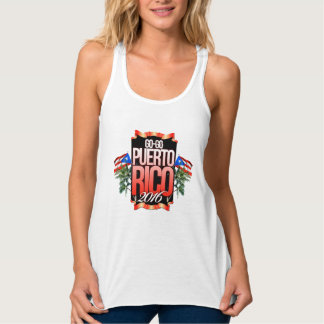 Frauen Go-GoPuertoRico Racerback Shirt