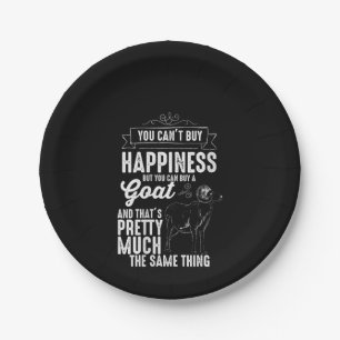 Frauen Goat Lover Goat Geschenk Pappteller