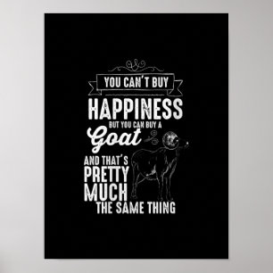 Frauen Goat Lover Goat Geschenk Poster