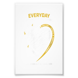 Frauen Gold-Gedächtnis meiner Kindheit als Enkeli Fotodruck