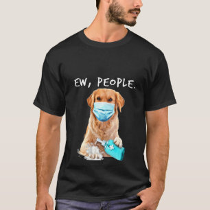 Frauen Golden Retriever Neue Menschen tragen ein G T-Shirt