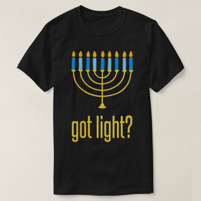 Frauen Got Light Hanukkah Maccabim Miracle jüdisch T-Shirt (Design vorne)