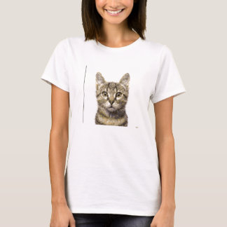 Frauen Grafisches Cat Tee Shirt