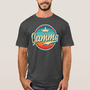 Frauen Gumma Retro Name Funny Vintag Style Großmut T-Shirt
