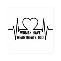 Frauen haben auch Herzschläge