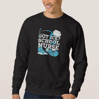 Frauen haben Eis Schulkrankenschwester Premium Sweatshirt