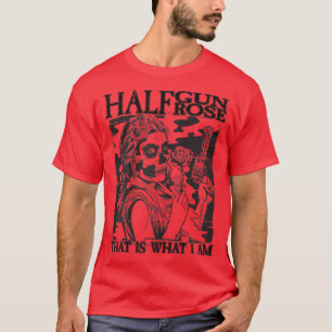 Frauen Halb-Mann-Rose I Rocker Brie I Eklig O T-Shirt