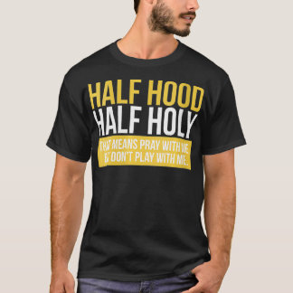 Frauen halbe Stunde Heilig, das heißt, beten mit m T-Shirt