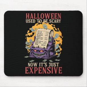 Frauen Halloween war ja jetzt seine einzige Ausgab Mousepad