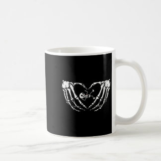 FRAUEN Happy Halloween Pregnant Baby Skeleton Spoo Kaffeetasse