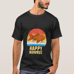 Frauen Happy Nowruz Persian New Year Goldfish Iran T-Shirt