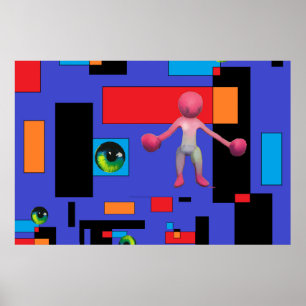 Frauen häufiger als kein Surrealismus Poster