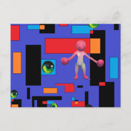 Frauen häufiger als kein Surrealismus Postkarte