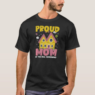 Frauen Hauseigentümerin Mama Real Anwesen Käufer P T-Shirt