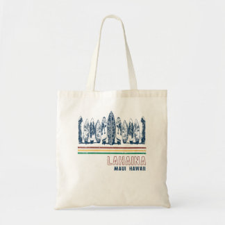 Frauen Hawaii Lahaina Maui Retro Surfing Vintag 1 Tragetasche