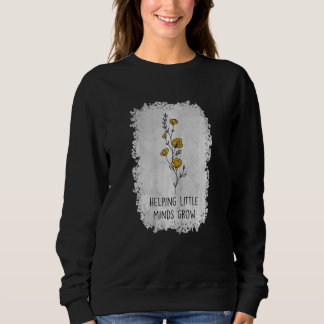 Frauen helfen kleinen Minds, Spritzer zu wachsen Sweatshirt
