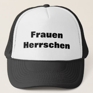 Frauen Herrschen Truckerkappe