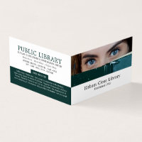 Frauen hinter Buch, Bibliothek, Bibliothekar im De