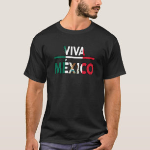 Frauen Hispanic Heritage Monat Viva Mexiko Spanien T-Shirt